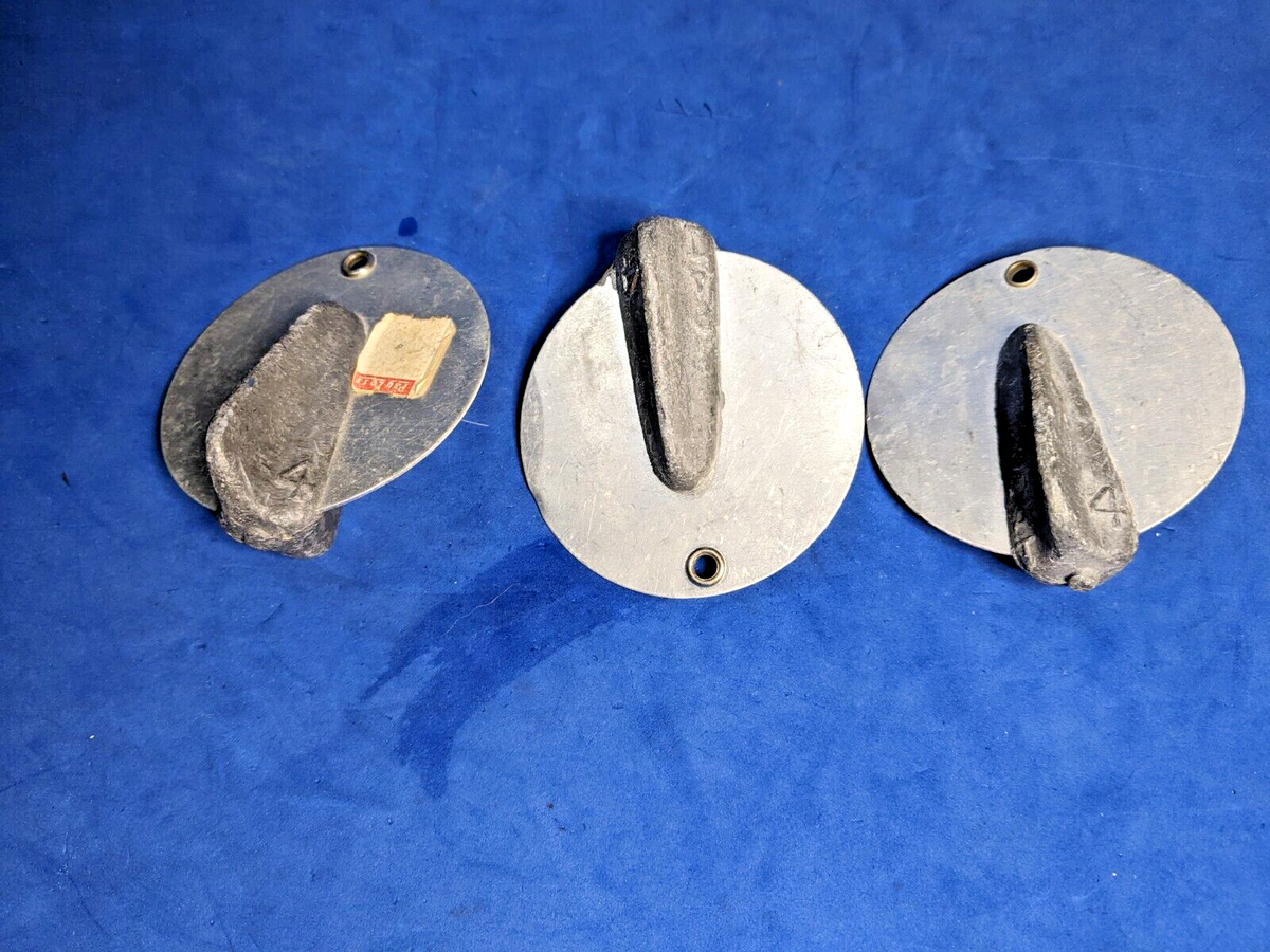 Vintage 4oz Fishing Trolling lead Sinker weights