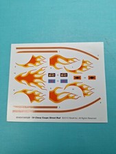 Revell Amt Ertl Monogram Mpc 125 Scale Parts 1939 Chevy Street Rod Decal Sheet
