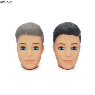 Hochwertiges Makeup Kopf für 12" Junge Puppe Blau Augen Köpfe für Ken Puppen - Bild 1 von 3