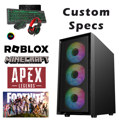 Phoenix Gaming INFERNO Custom Specs Desktop-PC - i3 i5 i7 SSD HDD Windows 10er-Set
