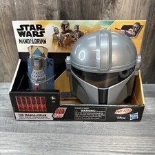 Nerf Star Wars The Mandalorian Mask  Gauntlet Combo Hasbro Disney Brand New NIB
