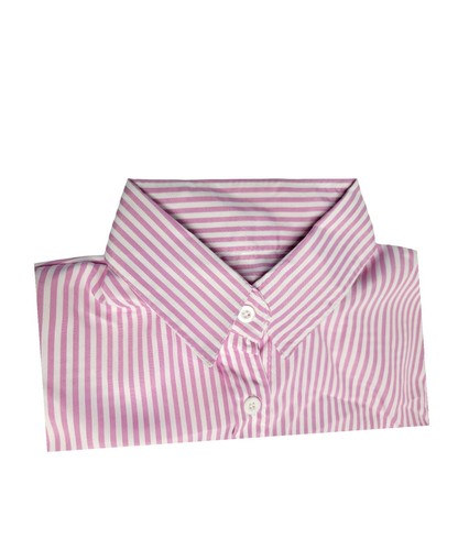 Damen Shirt Salora Größe M-L rosa gestreift Baumwolle Button Down Bluse Tasche - Bild 2 von 11