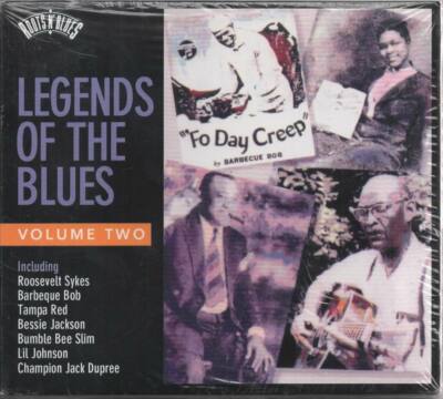 Legends Of The Blues Vol.Two CD NEU Roosevelt Sykes Barbeque Bob Tampa Red