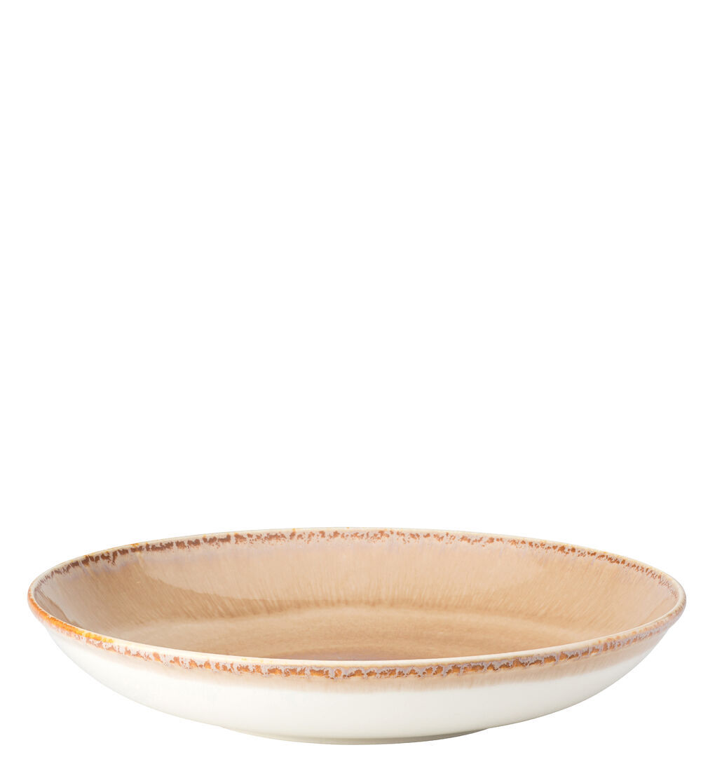 Murra Blush Porcelain Deep Bowl Coupe Pasta Desserts Set 11"" (28Cm) Pack Of 6