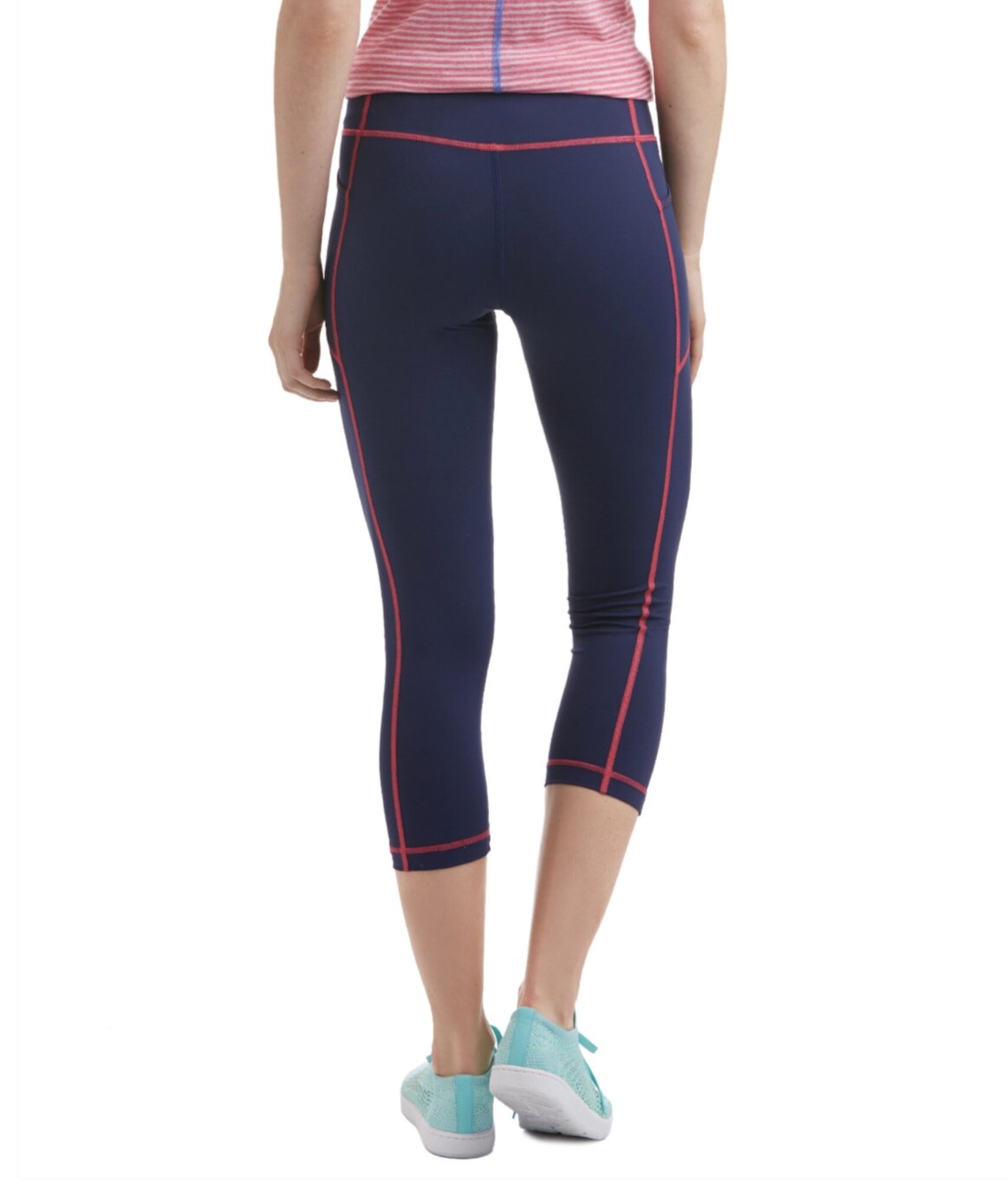 Vineyard Vines Solid Performance Crop Leggings Wo… - image 2