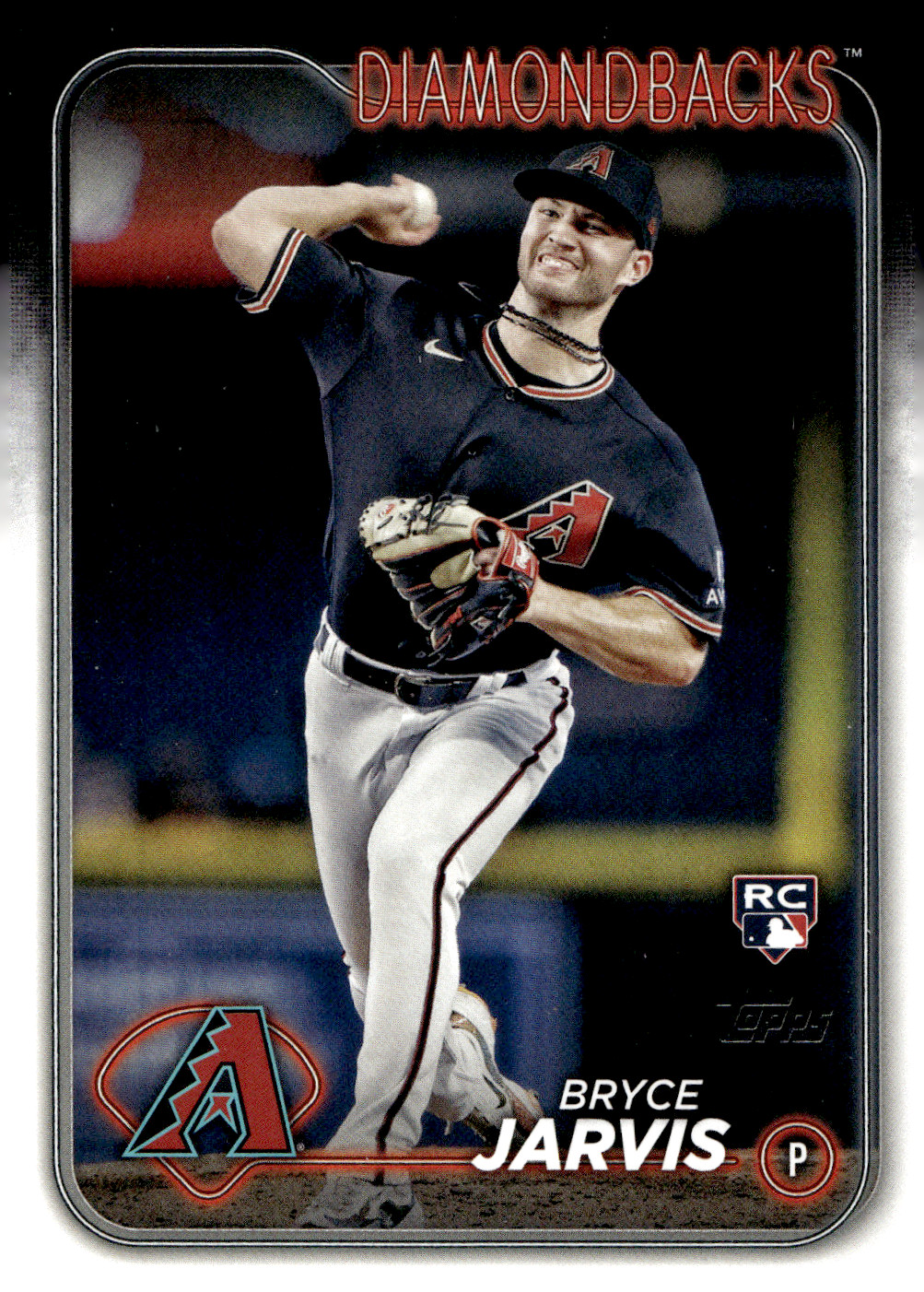 2024 Topps Series 2 - Bryce Jarvis #363 (RC) Diamondbacks
