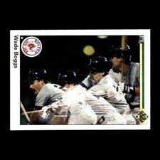 Wade Boggs 1990 Upper Deck R314I Boston Red Sox #555 76