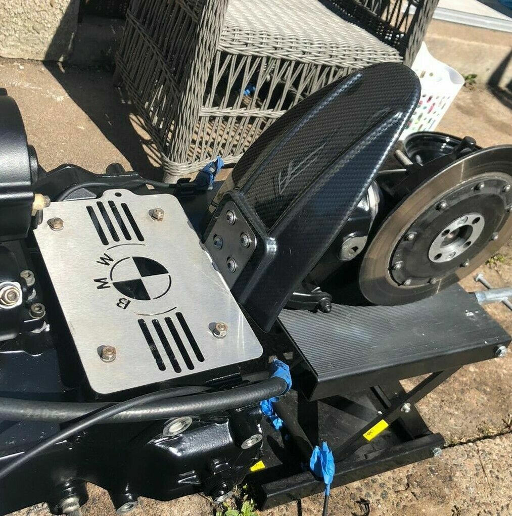 BMW K100 K75 K1100 Custom Cafe Racer Battery Tray Mudguard/Fender ...