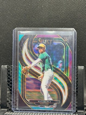 Max Muncy 2025 Select -  Premier - Tri-Color # 160 A's