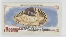 2022 Topps Allen & Ginter Baseball Lexicon Minis Golden Sombrero #BL-17 4z8