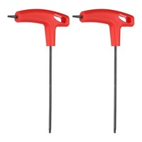 2 StüCk T-Griff Torx SchlüSsel T10 Kohlenstoffstahl Torx Schraubendreher Rot