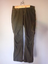 Dovetail Womens Work Pants Size 10 Brown