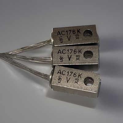 3 Stück - Siemens AC176K - Germanium Transistor - Vintage Audio - Tested hFE NOS