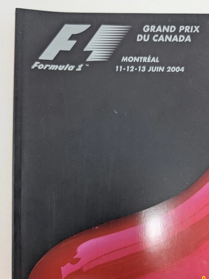 Formula 1 Grand Prix du Canada Montréal 2004 Official Program / Programme F1 - Image 2 of 4