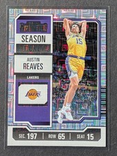 2023-24 Panini Contenders Austin Reaves #15 Season Ticket Premium Edition