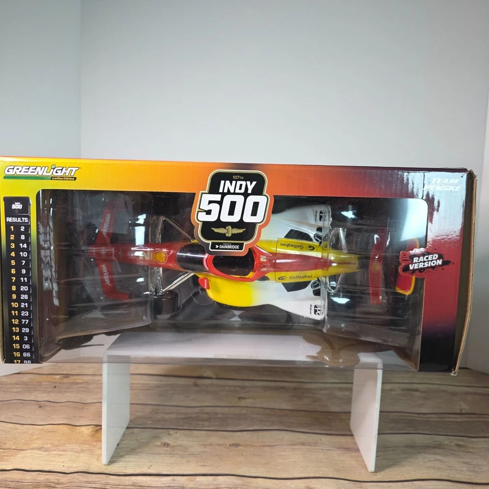 Литой автомобиль Greenlight Josef Newgarden 2023 Indy 500 Champion 1:18 - Изображение 2 из 4