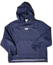 Nike Dri-FIT Athletics Boys Training Hoodie Heather Blue Size L RN56323