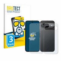 3X Panzerfolie Schutzglas Matt FüR Google Pixel 9 (+RüCkseite) Schutz