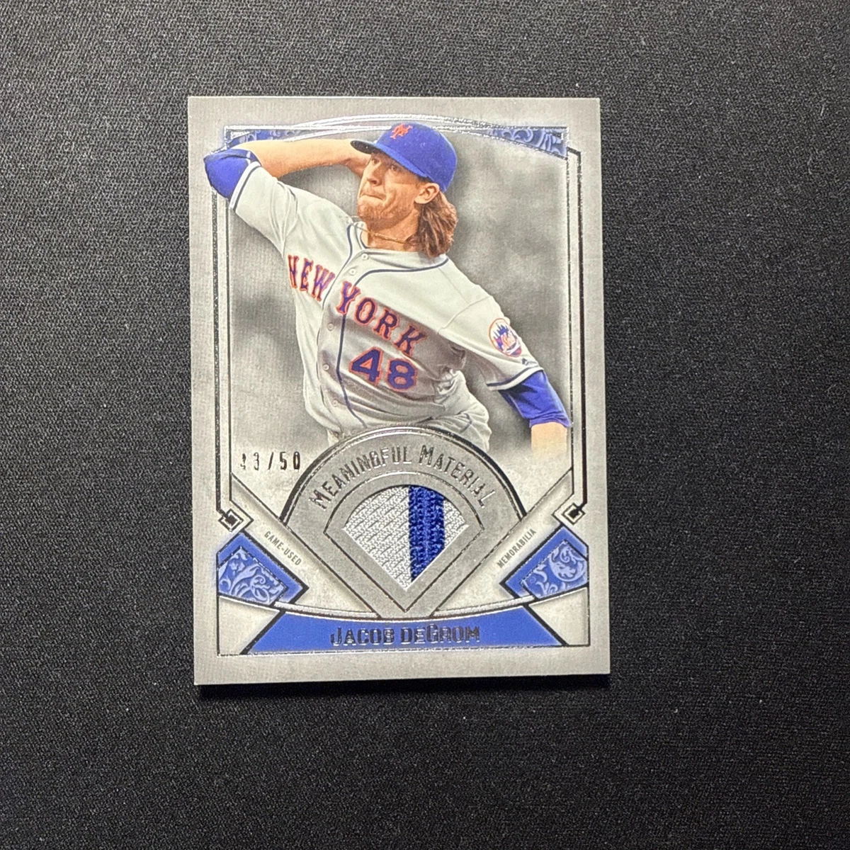 Topps Jacob deGrom Baseball 2017 Season Sports Trading Cards 