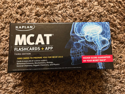 Kaplan MCAT Flashcards Third Edition 1000 Cards 2015