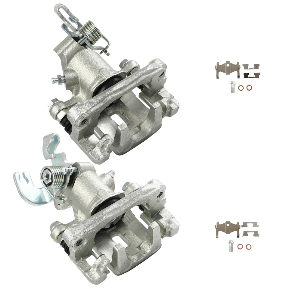 Rear Brake Calipers 2Pcs For 2001-2004 Hyundai Elantra 2003-2004 Hyundai Tiburon - Изображение 3 из 4