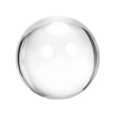 uxcell Acrylic Clear Contact Juggling Ball 3-1/8 Inch 80mm with Ball Bag