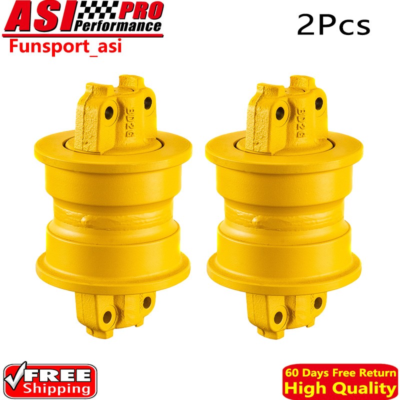 2Pcs TRACK ROLLER FIT MITSUBISHI BD2F BD2H BD2J BD2G UNDERCARRIAGE BOTTOM ROLLER