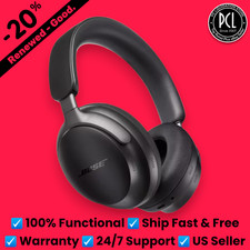 ✅ Bose QuietComfort Ultra Headphones Headphones Black 【Noise Cancelling】 ✅