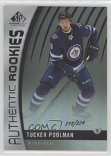 2017-18 SP Game Used Authentic Rookies Rainbow 218/224 Tucker Poolman #146 0nr3