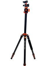 K F Concept T254A6 Tripod Stand 197cm/76" Black With Bag Photo Tripod