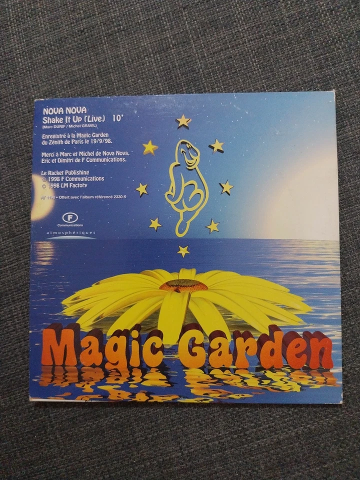 NOVA NOVA CD PROMO FRANCE  SHAKE IT UP  LIVE     MAGIC GARDEN ZENITH - Bild 2 von 2