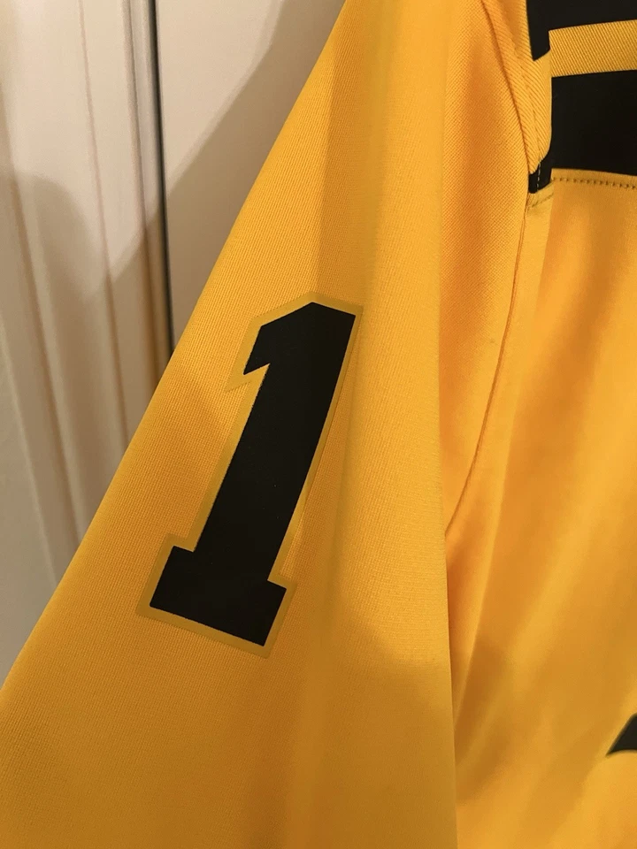 Футболка Iowa Hawkeyes с крыльями из банановой кожуры Nike золотистая XL - Изображение 4 из 4