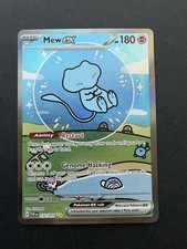 Mew ex 232/091 Special Illustration Rare SV: Paldean Fates NM on eBay