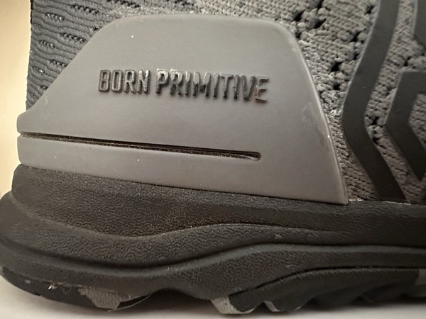Born Primitive Savage 1 Zapatos de entrenamiento High Top Hombre 8.5 Gris Negro Raros CrossFit 4