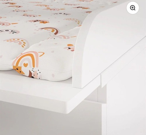 Wickeltischaufsatz Bellabino 'Oti' für Ikea Komode Malm ,Hemnes ,Nordi Weiß - Bild 4 von 9