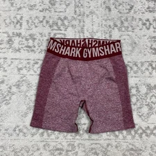 Gymshark Flex Shorts GLSH4251 Red Athletic Gym Women’s Contouring Size Small