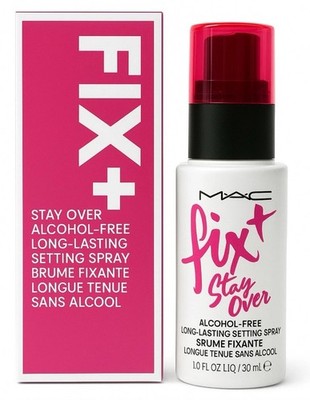 MAC Fix+ Stay Over Setting Spray Travel 1oz / 30ml Alcohol-Free Authentic NEW