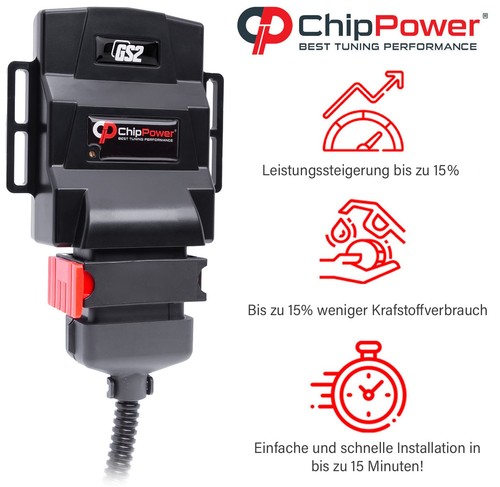 Chiptuning Box GS2 für Mercedes Vaneo W414 1.9 92kW 125PS 2001-2005 ChipPower - Picture 1 of 8
