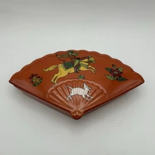 Vintage Seymour Mann Decorative Porcelain Trinket Box Persian Hunter Design