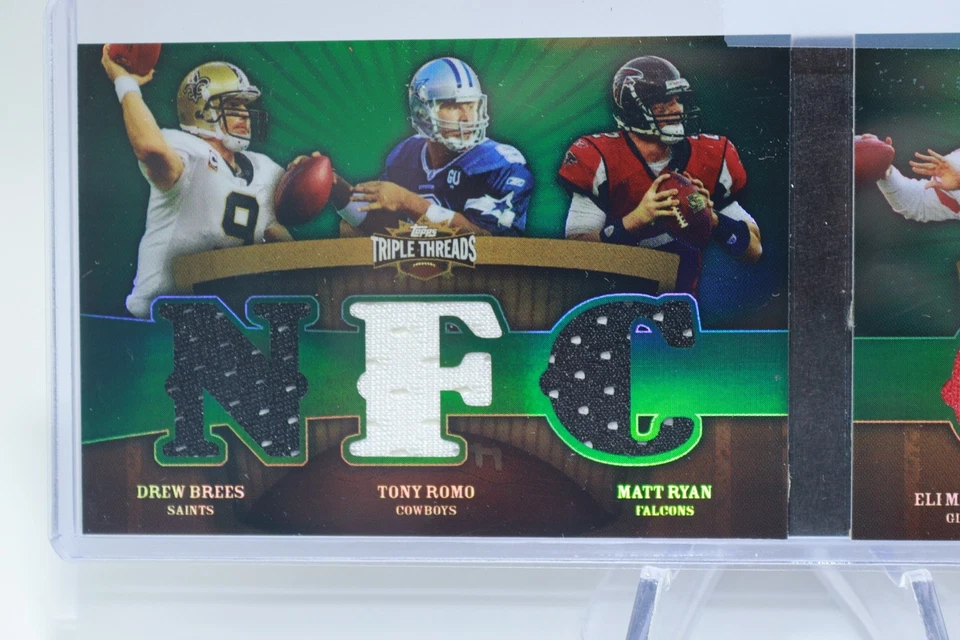 2009 Topps, Triple Threads, 6 Game Used Jersey Patch Card, SSP 6/9 - Image 2 of 4