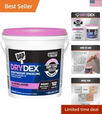 1 Gal Dry Time Indicator Spackling Paste - Pink/White, Perfect for Wall Repairs