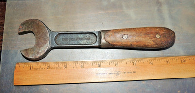 THE H.D. SMITH & CO PERFECT HANDLE OPEN END WRENCH 5/8'' (1-1/16 ACTUAL) PATENTED