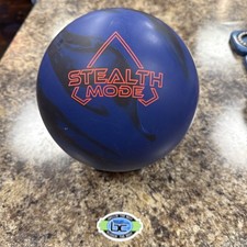 15lb Track Stealth Mode Raven/Navy Blue Bowling Ball NEW Undrilled