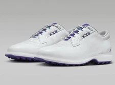 New Nike Jordan ADG 5 Golf Shoes White Grape Ice FQ7874-100 Men’s 10.5