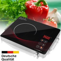 Infrarot Kochplatte 3500 W Keramik Einzeln Herdplatte Kochfeld Einzelkochplatte