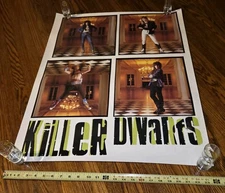 KILLER DWARFS 1990 Cd/record Store PROMO POSTER 80's Glam Hair Rock Metal Band