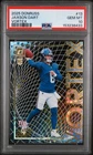 2025 Donruss Jaxson Dart VORTEX RC PSA 10 GEM MINT #13 Giants Case Hit SSP