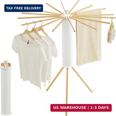 JOOM Tripod Clothes Drying Rack, Garment Rack Portable and Foldable Space Saving