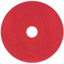 Case of 5 Sanico MVP Lead Off 20" Red Buffing Floor Pad