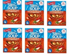 Batchelors Slim a Soup Minestrone with Croutons | 6 Boxes | 16 Sachets | 